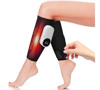 Leg Massager with Heat and Compression Cordless Calf Massager Compression Boots with 3 Modes 3 Intensities 3 Heat Levels Restless Leg Syndrome Relief for Home Office and Travel Use