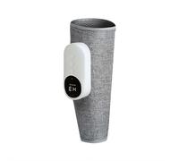 Leg Massager with Heat & Compression - 3 Intensity Calf Massager for Circulation, Pain Relief, and Rest-Less Legs Syndrome, Portable Air Compression Machine (1pcs)