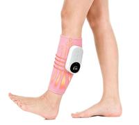 Leg Massager with Heating Function, Cordless Calf Massager for Pain Relief and Circulation, 3 Massage Modes & 3 Heat Levels, Adjustable Size, Circulation Booster for Legs Calf Muscles (Pink, 1pc)