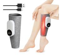 Leg Massager with Heating Function, Cordless Calf Massager for Pain Relief and Circulation, Promotes Muscle Relaxation, Adjustable Size, 3 Intensity Levels, 3 Massage Modes, Rechargeable Type-C