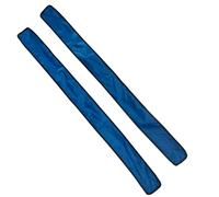Leg Massager with Remote, Air Compression Recovery Wraps for Lymphatic Support, 0-240 mmHg Adjustable Pressure and 0-60 Min Timer, Calm Legs Arms & Waist (Blue (L), 10cm Leg Accessories)
