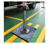 Leg pads, 1.2/1.6/2/2.4/2.8 Inch Thick RV Jack Pads,Stabilizing Jack Landing Pad,Non -slip Outrigger Pad for RV Jacks Crane Truck Trailers(60x60x5cm/23.62x23.62x1.97in)