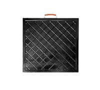 Leg pads, Jack Landing Pad Outrigger Jack Pads,Stabilizing Outrigger Pads,RV Leveling Pads for Tow Service Truck Trailer Crane(50x50x6cm/19.69x19.69x2.36in)