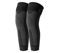 Leg Pain Relief Socks Aicao Self-heating Knee Pads with Herbal Thermal Support Anti-slip Sleeves for Fatigue Acupressure Shaping Varicose Vein Black1 M