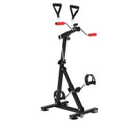 Leg Peddler Machine Pedal Exerciser Bike for Elderly Hemiplegic, Rehabilitation Training for Hand Arm Leg and Knee Peddler Adjustable Fitness Equipment for Seniors, Home Exercise for Total Body