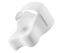 Leg Pillow for Side Sleepers Ergonomic Design Includes Washable Cover Supports Spine Alignment and Pressure Relief Breathable Removable Pillow Cover