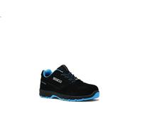 Sparco Unisex's Horizon Fire & Safety Shoe, Black Sky Blue, 8 UK