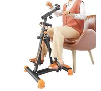 Leg Rehabilitation Bike, Adjustable Pedal Exerciser with LCD Monitor, 4 Training Modes, Forward and Reverse Function, Durable and Lightweight for Elderly and Physical Therapy