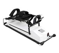 Leg Rehabilitation Trainer, Electric Knee Exercise Device with LCD Display, Angle & Speed Adjustable, Wireless Remote Control, for Home Use