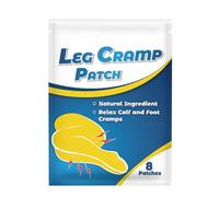 Leg Relief Patches | Natural Leg Cramps Muscle Patches | Muscle Relief Maximum Strength for Foot, Hands, Legs, Calf, Neck, Back, & Soothing