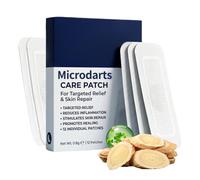 Leg Soothing Patch Pads, 12 Piece Mobility Boost Set, Muscle Relief Adhesive Patches, Cooling Comfort Formula Design, Easy Apply Flexible Fit, For Post Workout Travel Commuting Home Relaxation Use