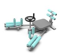 Leg Spreader Mechanical - Flexibility Training Machine for Martial Arts and Ballet, Ideal for Home Gym, Adjustable Design