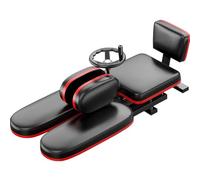 Leg Stretcher, 0-210°Adjustable Split Machine, Heavy Duty Steel Frame Equipment Splits Machine with Mute Roller & Mute Rollereg, Stretching Training Machine for Relieving Leg Muscle, Home Gym