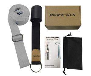 Leg Stretcher, Get More Flexible With The Door Flexibility Trainer, Premium stretching equipment for ballet, dance, gymnastics, taekwondo & MMA. Your own portable stretch machine! - INPAY (grey)