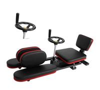 Leg Stretcher Hip Leg Strecher, 400LBS Steel Split Machine for Flexibility Kids Adults with Wheel, 240 ° Leg Strecher Machine for Flexibility Stretching Equipment Fitness Equipme (Red Ordinary Style)