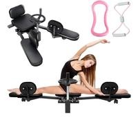 Leg Stretcher Leg Separator, 210° Stretching Split Trainer, Heavy Duty Leg Split Machine for Leg Stretching, Flexibility Stretching Equipment for Ballet, Yoga, Dance, Home Gym Exercise black