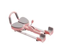 Leg Stretcher with Wheels,Portable Split Trainer,0-200° Adjustable Stretching Equipment,with Padded Seat Cushion and Backrest,150kg Load Capacity(Color1)