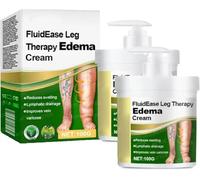 Leg Therapys Edema Cream 2x100g, Edema Swollen Feet Treatments Creams, Moisturizing Edemas Reliefs Leg Cream,Lipedema Legs Treatments Massage Therapys Creams,Non Greasy Restless Legs Syndrome Reliefs