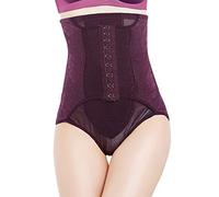 Leg Thinning Corset High Waist Ventilation an Corset Shaping Clothe Women Body-Shaping Corset Extra Hold Girdle (Purple, L)