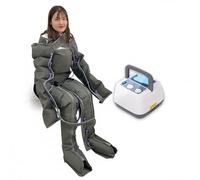 Leg Waist Arm Air Compression Massager, Pneumatic Leg Massager for Lymphedema, Full Body Pressotherapy Healthcare Rehabilitation Physiotherapy, Helps for Reduce Swelling (4 Cavity Standard)