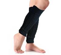 Leg Warmers,Knitted Leg Ankle Warmer,Winter Knit Crochet Women's,Lady Fashion Long Boot Cuff Knee Sock,Soft Over Legwarmer,for Girls Women Kids warmBallet Dance Ice Skating Yoga Warm Accessories