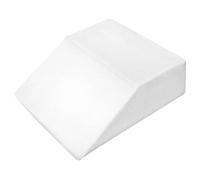Leg Wedge Elevation Pillow Orthopaedic | High Density Foam Leg Support Cushion for Post Surgery Recovery, Back, Hip & Knee Pain Relief Improved Circulation, Removable White Cover 56 x 41 x 20cm