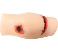 Leg Wound Simulation Model, Hemorrhage Control Trainer, Realistic Wound Packing Practice Tool for Medical Students, Ideal for Emergency Care Training