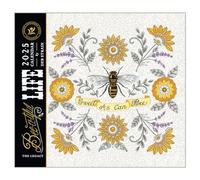 Legacy Bee-u-tiful Life 13 x 12 Paper 2025 Hanging Wall Calendar