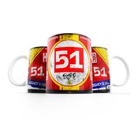 Legacy Legends AF 499P #51 Racing Mug - 300ml Ceramic Coffee Cup - 24 Hours Endurance Race Hyper Car - Motorsport Fan Gift - Collectable Memorabilia