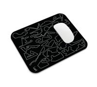 Legacy Legends Formula One Inspired 2026 Racing Circuits Mouse Mat - Grand Prix Track Outlines - Non-Slip Desk Pad for Office & Home, Gifts for F1 and Motorsport Fans