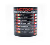 Legacy Legends Moto 2026 GP Racing Calendar Mug - Red Edition - Race Dates & Circuits - Motorbike Racing World Championship Schedule Coffee Cup - Motorsport Fan - Gift Ideas for Bikers