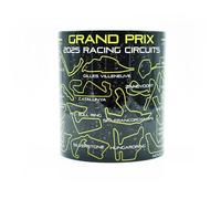 Legacy Legends Neon Green Formula Grand Prix 2025 Racing Circuits Mug