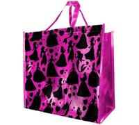 Legacy Licensing Partners Disney Princesses Silhouette Metallic Looking Chrome Foil Giant Extra Large 26" inch Reusable Tote Bag