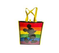 Legacy Licensing Partners Disney's Mickey Mouse Rainbow Gay Pride Collection Large Reusable Tote Bag
