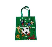 Legacy Licensing Partners Disney's Mickey Mouse Soccer Futbol Collectable Large Reusable Gift Tote Bag (Green)
