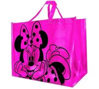 Legacy Licensing Partners Disney's Minnie Mouse Metallic Looking Holgraphic Foil Giant Extra Large 26" inch Reusable Tote Bag