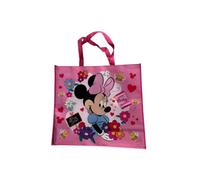 Legacy Licensing Partners Disney's Minnie Mouse with Spring Flowers Collectable Giant Extra Large 26" inch Reusable Christmas Gift Tote Bag