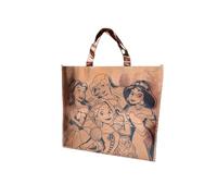 Legacy Licensing Partners Disney's Princesses Collectable Metallic Looking Holographic Foil Giant Extra Large 26" inch Reusable Christmas Gift Tote Bag