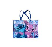 Legacy Licensing Partners Disney's Stitch and his girlfriend Angel Giant Extra Large 26" inch Reusable Tote Bag