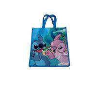 Legacy Licensing Partners Disney's Stitch from Lilo and Stitch Movie with Angel Collectable Large Reusable Tote Bag