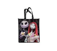 Legacy Licensing Partners Disney's The Nightmare Before Christmas With Jack Skellington and Sally Collectable Large Reusable Tote Bag, Multi, L
