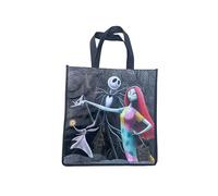 Legacy Licensing Partners Disney's The Nightmare Before Christmas With Jack Skellington and Sally Collectable Large Reusable Tote Bag