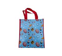 Legacy Licensing Partners Marvel Avengers Captain America July 4th Patriotic USA Collectable Large Reusable Tote Bag