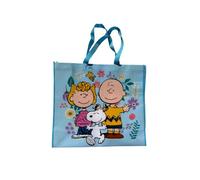Legacy Licensing Partners Snoopy and Charlie Brown from The Peanuts Giant Extra Large 26" inch Reusable Tote Bag