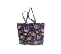 Legacy Licensing Partners Star Wars Baby Yoda Grogu The Child in a Hovering Pram Giant Extra Large 26" inch Reusable Tote Bag, Multicolor, XL