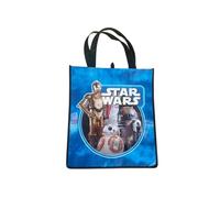 Legacy Licensing Partners Star Wars Droids BB-8, R2-D2 and C3-PO Robots Collectable Large Reusable Tote Bag