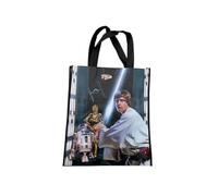 Legacy Licensing Partners Star Wars Luke Skywalker with C3-PO and R2D2 Collectable Large Reusable Tote Bag