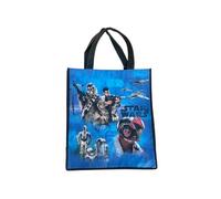 Legacy Licensing Partners Star Wars With Jedi Rey, Finn, Chewbaca and Droid BB-8 Collectable Large Reusable Tote Bag
