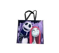 Legacy Licensing Partners The Nightmare Before Christmas with Jack Skellington and Sally Collectable Giant Extra Large 26" inch Reusable Tote Bag