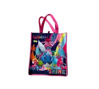 Legacy Licensing Partners Trolls Movie Characters Under the Rainbow Collectable Large Reusable Tote Bag